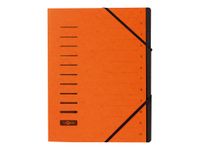 Pagna Office - Trieur à fenêtres 12 positions - orange