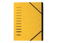 Pagna Office - Trieur à fenêtres 7 positions - jaune