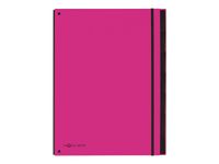 Pagna Office Trend - Trieur polypro à fenêtres 7 positions - rose foncé