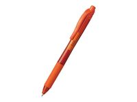 Pentel EnerGel X - Bolígrafo - naranja - tinta de gel - 0.7 mm - retractil