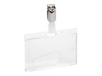 Durable - 20 Portes badge de nom à pince - 54 x 85 mm