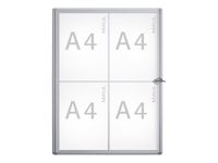 Maul Extraslim - Vitrine 4 A4 (615 x 440 mm)