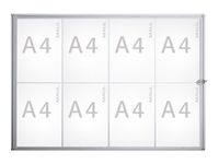 Maul Extraslim - Vitrine 8 A4 (615 x 880 mm)