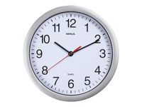 MaulRun - Horloge - mécanisme quartz - 25 cm - blanc argenté