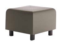 Pouf carré SEATON - Vert pistache