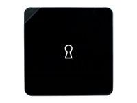 Armoire murale à clés multiBox "Key holder" - Motif serrure - noir