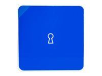 Armoire murale à clés multiBox "Key holder" - Motif serrure - bleu