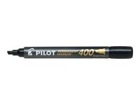 Pilot 400 - Marqueur permanent - pointe biseau large - noir