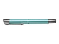 Online Campus - Stylo plume turquoise métallique