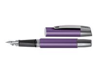 Online Campus - Stylo plume lilas métallique