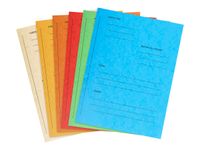 Exacompta - 25 Chemises de plaidoirie - 265 gr - couleurs assorties