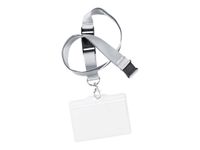 JPC - Lacet pour badge - Boucle à ressort - Badge inclus