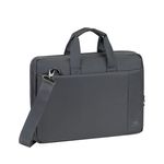 RIVACASE Central - Sacoche pour ordinateur portable - 15,6" - gris