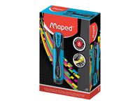 Maped FLUO Peps Ultra Soft - 12 Surligneurss - bleu - 1-5 mm