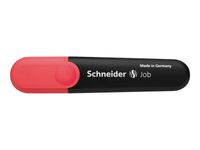 Schneider Job - Pack de 10 surligneurs - rouge