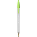 BIC Cristal Fun - Stylo à bille - vert anis - 0.6 mm
