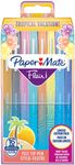 Paper Mate Flair Tropical Vacation - Pack de 16 feutres fins - pointe moyenne - couleurs assorties
