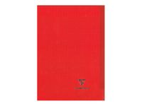 Clairefontaine Koverbook - Cahier polypro 24 x 32 cm - 96 pages - grands carreaux (Seyes) - rouge