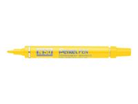 Pentel PEN N50 - Marqueur permanent - pointe ogive - jaune