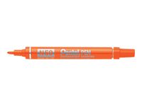 Pentel PEN N50 - Marqueur permanent - pointe ogive - orange