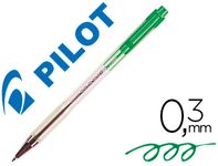 Pilot BP-S Matic - 12 Stylos à bille - vert - rétractable - 0.7 mm