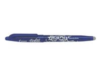 Pilot Frixion Ball - Pack de 12 rollers effaçables - 0,7 mm - bleu