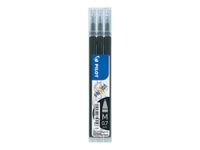 Pilot Frixion Ball - 36 Recharges pour rollers effaçables - 0,7 mm - noir