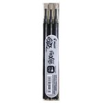 Pilot Frixion Ball - 36 recharges pour rollers effaçables - 0,5 mm - noir