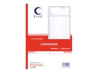 ELVE - Manifold Carnet de livraisons - 50 dupli - A4