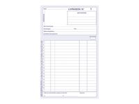 ELVE - 10 Manifolds Carnets de livraisons - 50 dupli - 21 x 14 cm