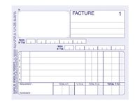 ELVE - 10 Manifolds Carnets de factures - 50 dupli - 10,5 x 14 cm