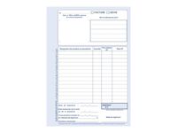 ELVE - Manifold Carnet de factures/devis auto-entrepreneurs - 40 dupli - A4