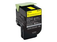 Lexmark 802X - jaune - cartouche laser d'origine
