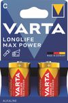 VARTA Longlife Max Power - 2 piles alcalines - C LR14