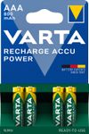 VARTA Accu power - 4 piles alcalines rechargeables - AAA LR03