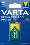 VARTA Accu power - 1 pile alcaline rechargeable - 6LR61 9V