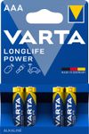 VARTA Longlife Power - 4 piles alcalines - AAA LR03