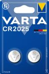 VARTA CR2025 - 2 piles boutons - 3V