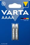 VARTA LR61 - 2 piles alcalines spéciales - AAAA
