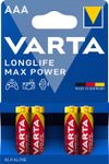 VARTA Maxi - 4 piles alcalines - AAA LR03