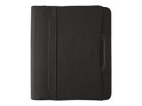 Oberthur Oregon - Conférencier A4 zippé et à anneaux - noir