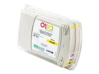 Cartouche remanufacturée HP 761 - jaune - Owa