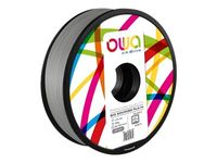 OWA - Filament 3D PLA-HI - gris - Ø 175 mm - 750g