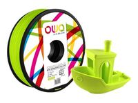 OWA - Filament 3D PLA-Hi - vert neon - Ø 175 mm - 750g