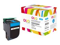 Cartouche laser remanufacturée Lexmark C540H - cyan - Owa