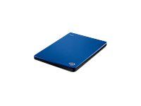 Seagate - Disque dur externe - Back up plus slim - 1TO - USB3 - Bleu