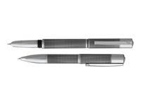 Daniel Hechter Exclusif - Parure stylo à bille et sylo plume - percé noir