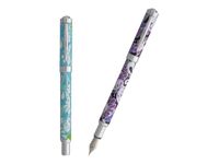 Enzo Varini Palazzo Papi - Parure stylo à bille et sylo plume violet