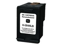 UPrint H-304XLB - 20 ml - negro - compatible - refabricado - cartucho de tinta - para HP AMP 130; Deskjet 26XX, 37XX; ENVY 50XX