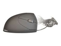 Waateck - souris filaire ergonomique pour gaucher - noir